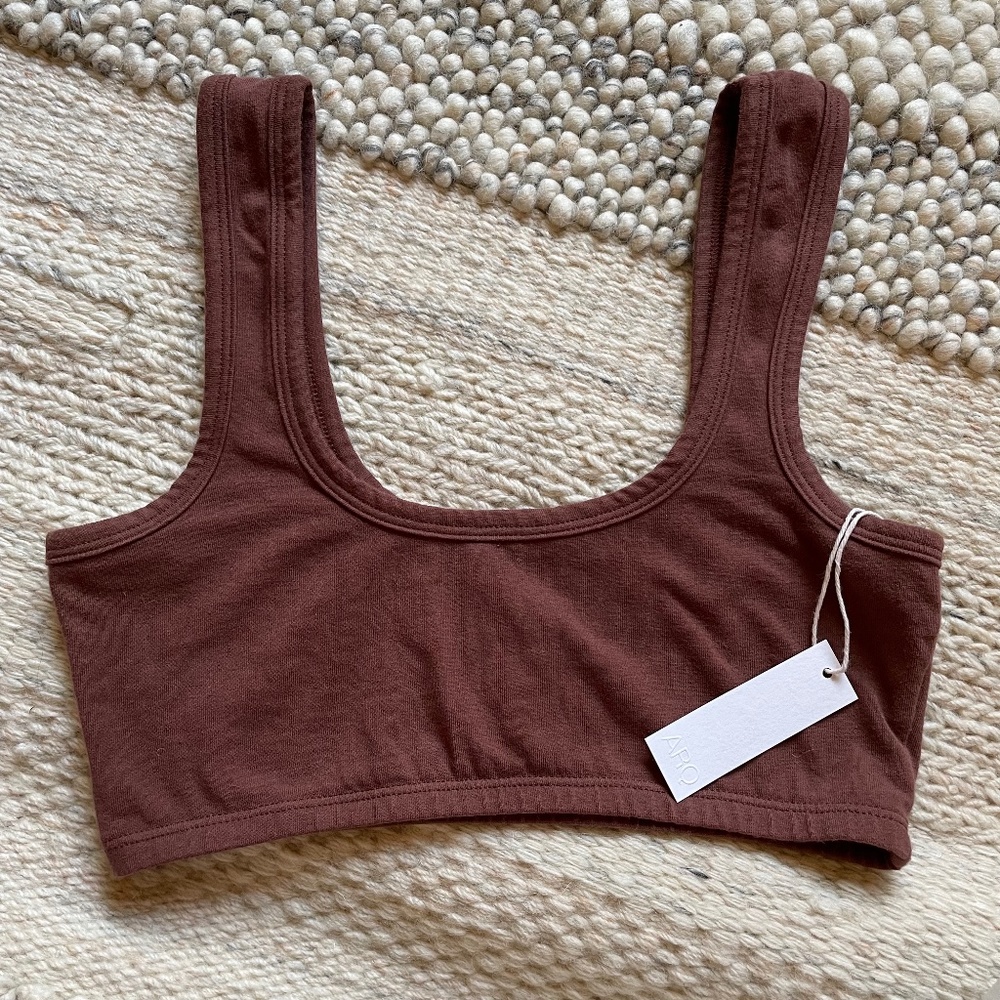 Shop Arq Wide Strap Bra Spice